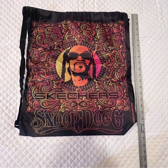 Skechers Snoop Dogg Drawstring Bag Backpack - Picture 1 of 4